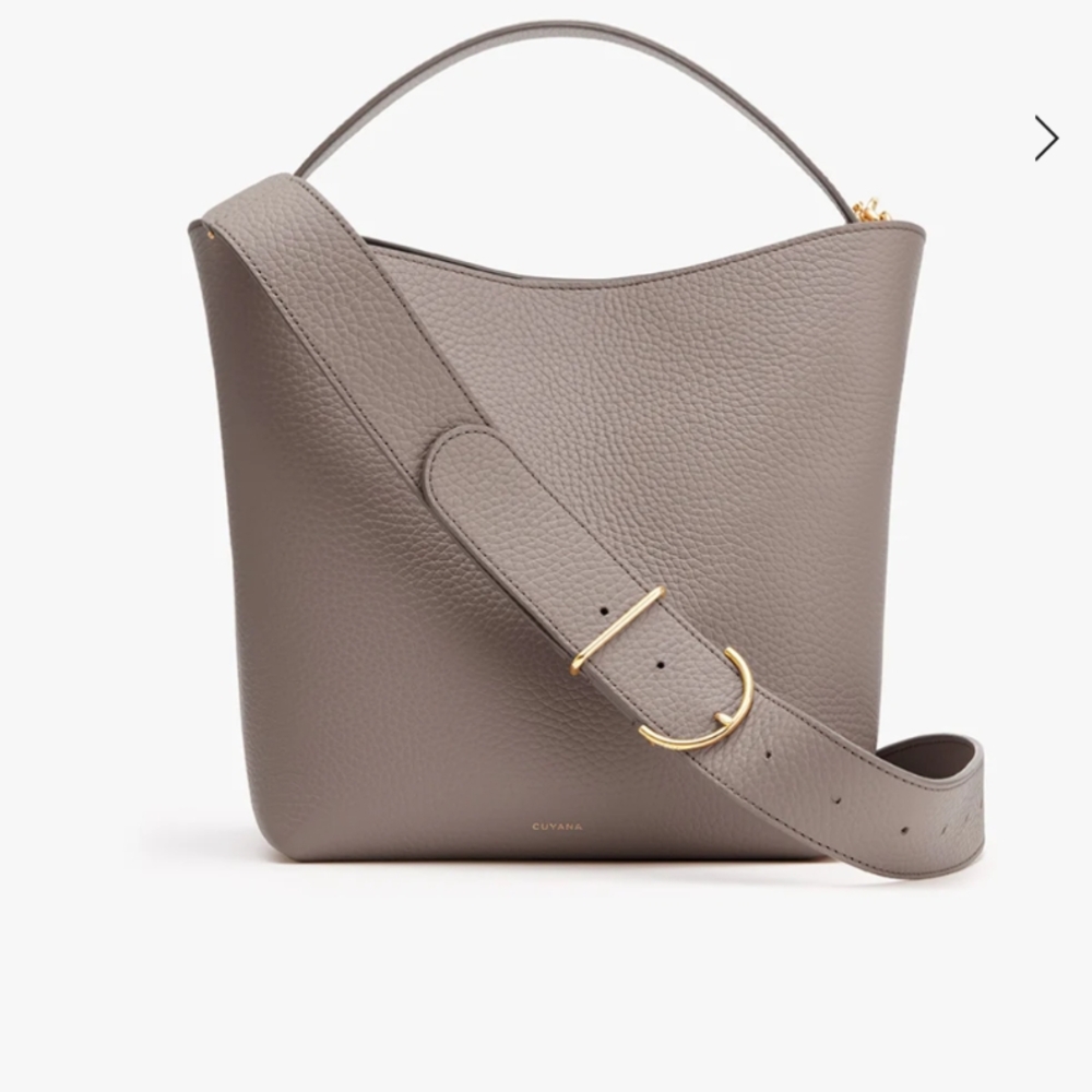 NWOT Cuyana Linea Taupe Handbag medium